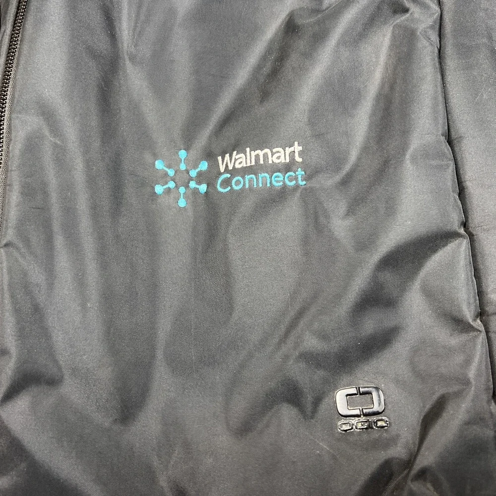 OGIO Walmart Connect Logo Versatile Backpack Zippered Black Handle Padded Bag